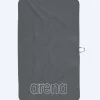 Best Arena microfiber håndklæde - Smart Plus Pool - Grå/hvid