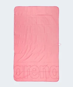 Arena microfiber håndklæde - Smart Plus Pool - Lyserød