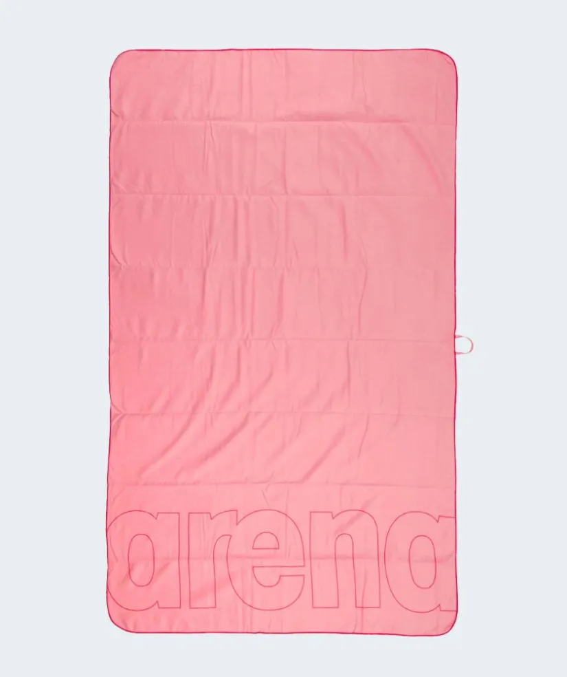 Arena microfiber håndklæde - Smart Plus Pool - Lyserød