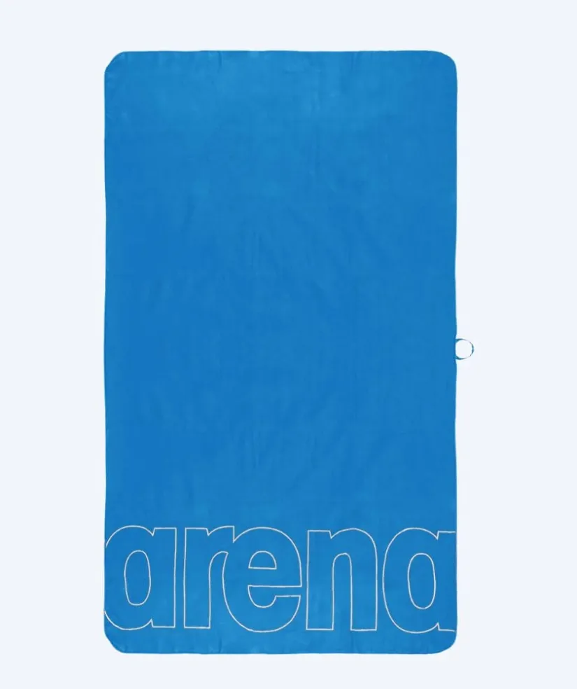 Hot Arena microfiber håndklæde - Smart Plus Pool - Lyseblå