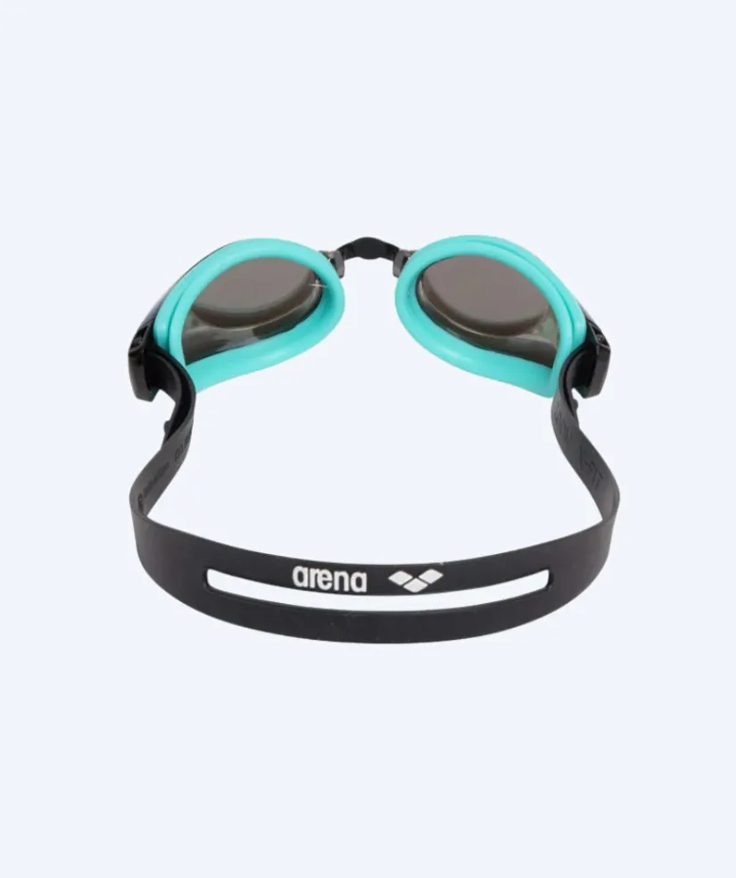 Arena motions svømmebriller - Zoom X-Fit Mirror - Sort/blå