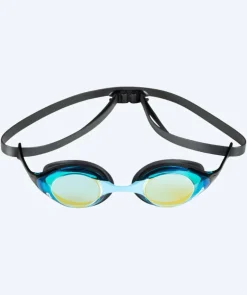 Best Arena svømmebriller - Cobra SWIPE Mirror - Sort/aqua