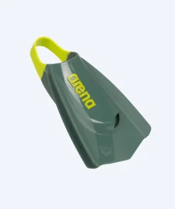 Clearance Arena svømmefødder - Powerfin Pro || - Mørkegrøn/gul (Limited 2026)