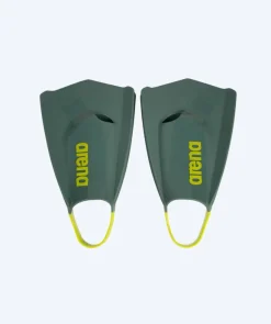 Clearance Arena svømmefødder - Powerfin Pro || - Mørkegrøn/gul (Limited 2026)