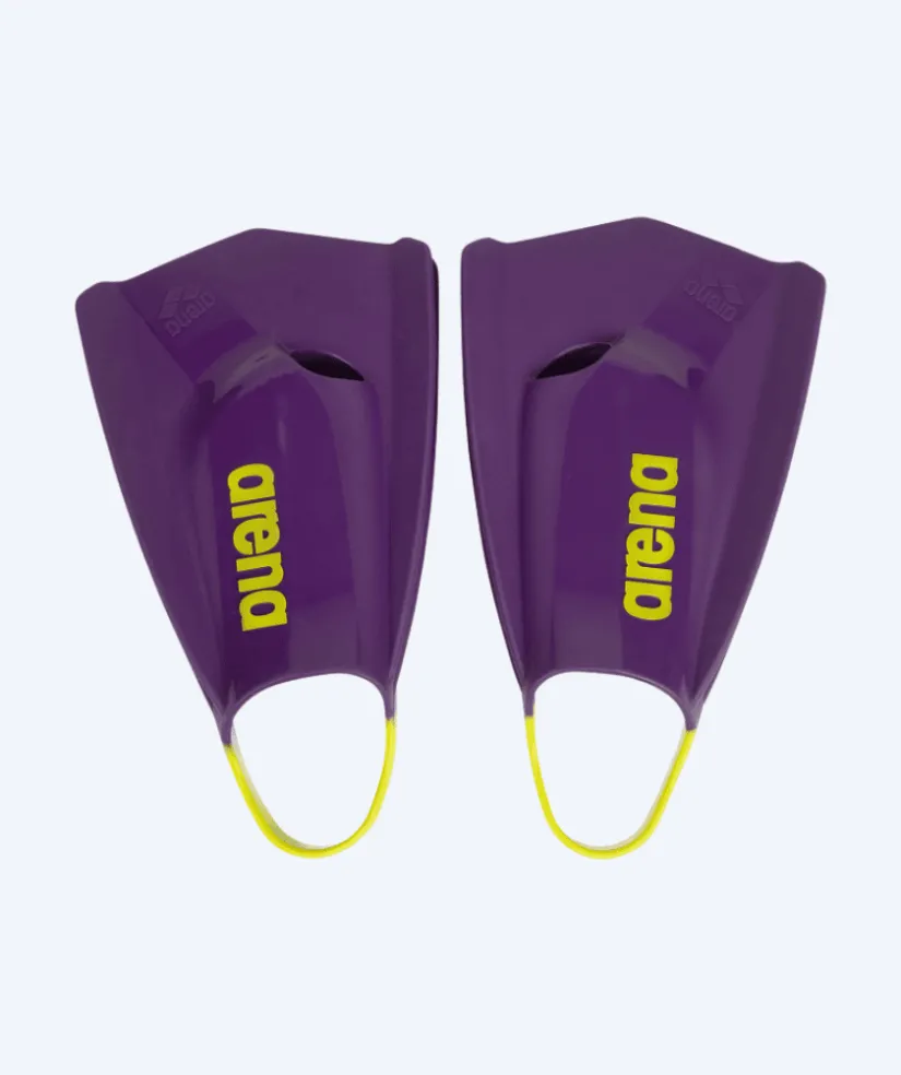 New Arena svømmefødder - Powerfin Pro || - Lilla/gul (Limited 2026)
