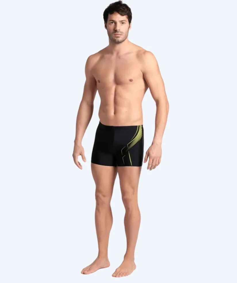 Discount Arena trunks til mænd - Dive - Sort/gul