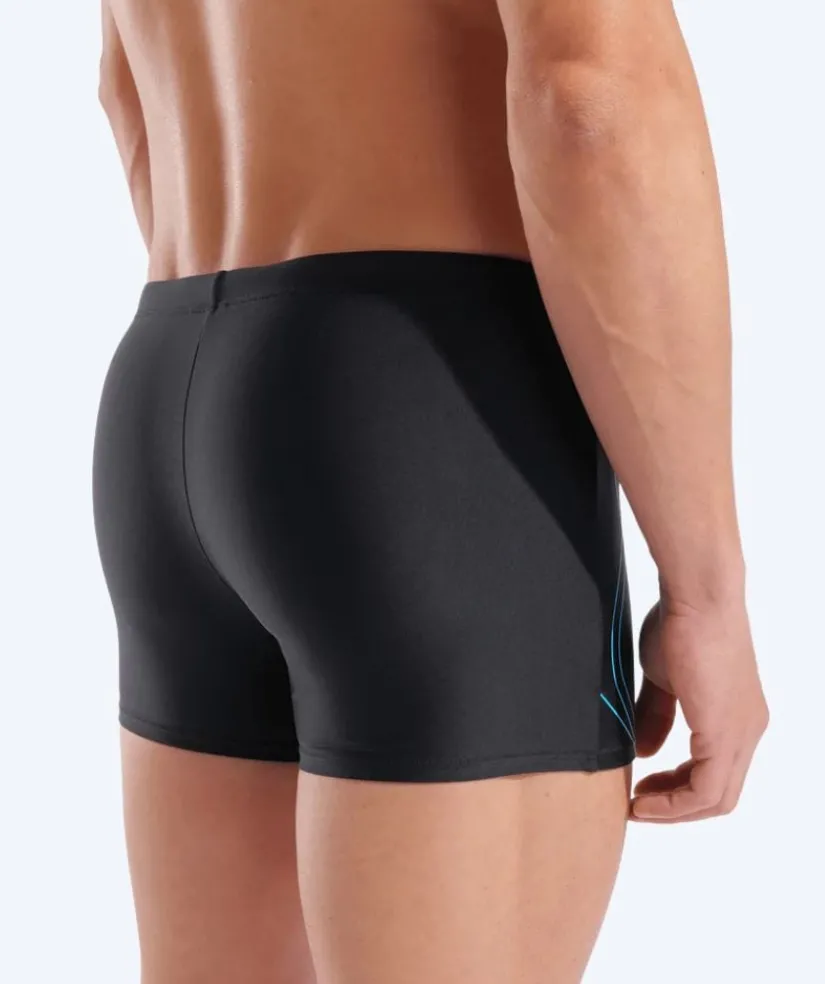 Discount Arena trunks til mænd - Graphic - Sort/lyseblå