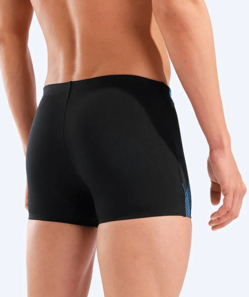 Outlet Arena trunks til mænd - Graphic - Sort/blå