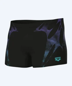 Hot Arena trunks til mænd - Spider Web - Sort/lilla
