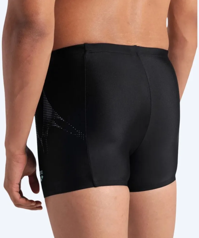 Hot Arena trunks til mænd - Spider Web - Sort/lilla