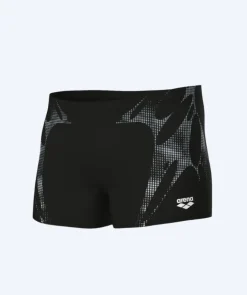 Arena trunks til mænd - Spider Web - Sort/hvid