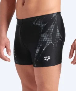 Arena trunks til mænd - Spider Web - Sort/hvid