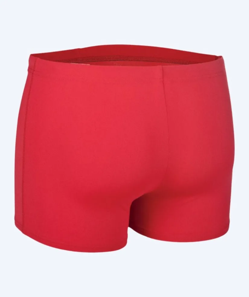 Arena trunks til mænd - Team Solid - Rød