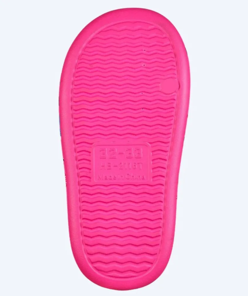 Clearance Beco badesandaler til børn - Ocean Dinos - Pink