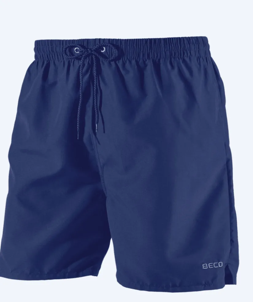 Outlet Beco badeshorts til mænd - Marineblå