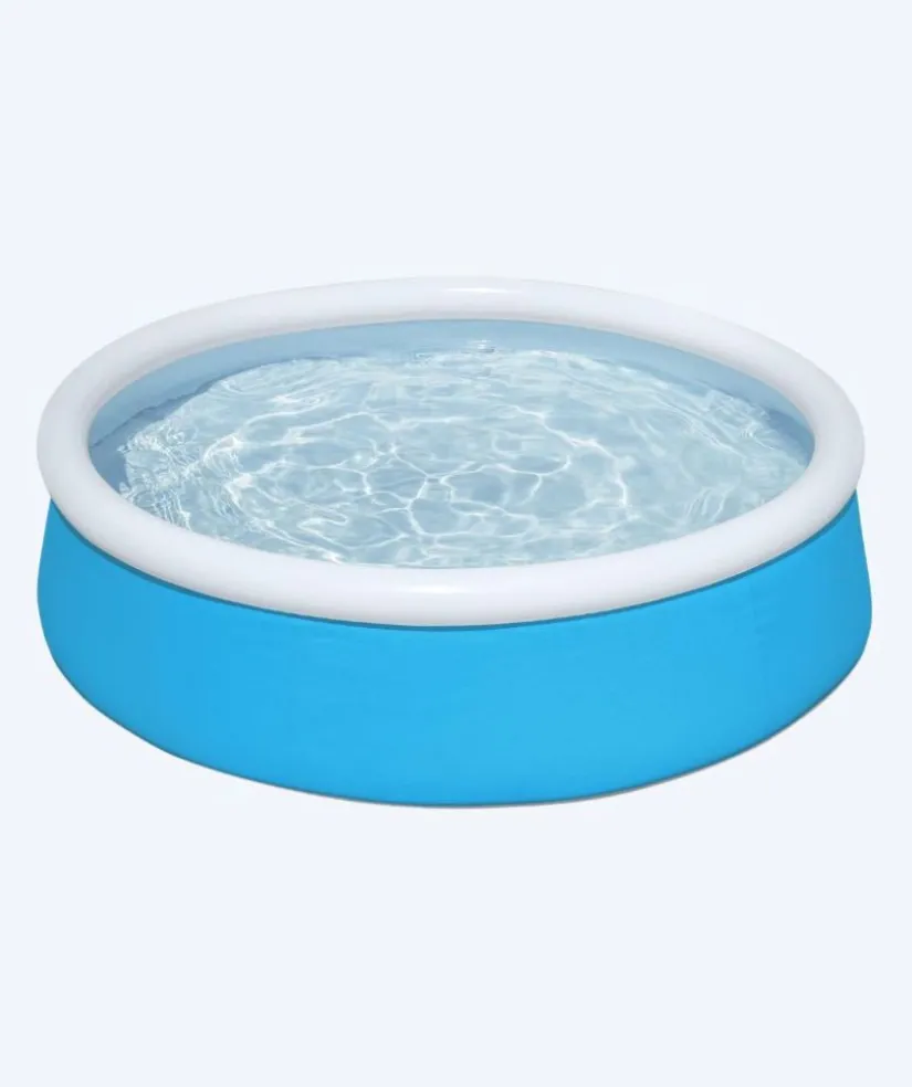 Discount Bestway badebassin - Fast Set - Blå