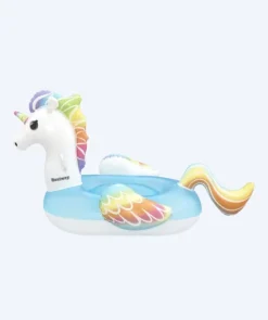 Hot Bestway badedyr - Fantasy Unicorn Ride-On - Hvid/multi