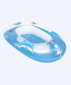 Best Bestway bademadras til baby - Floatin' Friends - Blå