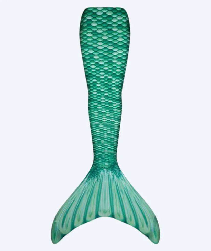 Fin Fun havfruehale til børn - Sæt - Celtic Green (Grøn)