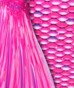 Discount Fin Fun havfruehale til børn - Sæt - Malibu Pink (Lyserød)