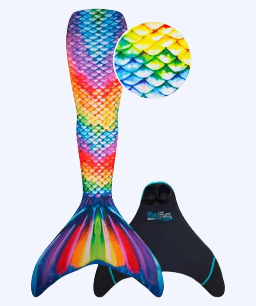 Clearance Fin Fun havfruehale til voksne - Sæt - Rainbow Reef