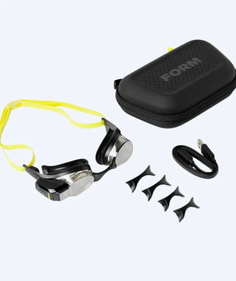 Outlet Form Swim display Elite svømmebriller - Smart Swim 2S - Sort/grøn