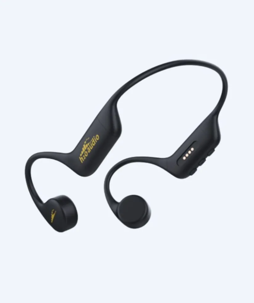 Best H2O Audio H2OAudio vandtætte høretelefoner - Tri 2 PRO Multi-Sport m. BT og MP3 - Sort