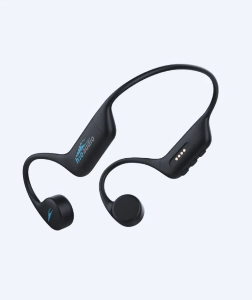 Hot H2O Audio H2OAudio vandtætte høretelefoner - Tri 2 Multi-Sport m. BT og MP3 - Sort
