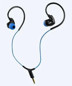 Discount H2O Audio H2OAudio vandtætte høretelefoner - Surge SX10 kort snor - Blå