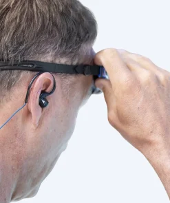H2O Audio H2OAudio vandtætte høretelefoner - Surge SX10 lang snor - Blå