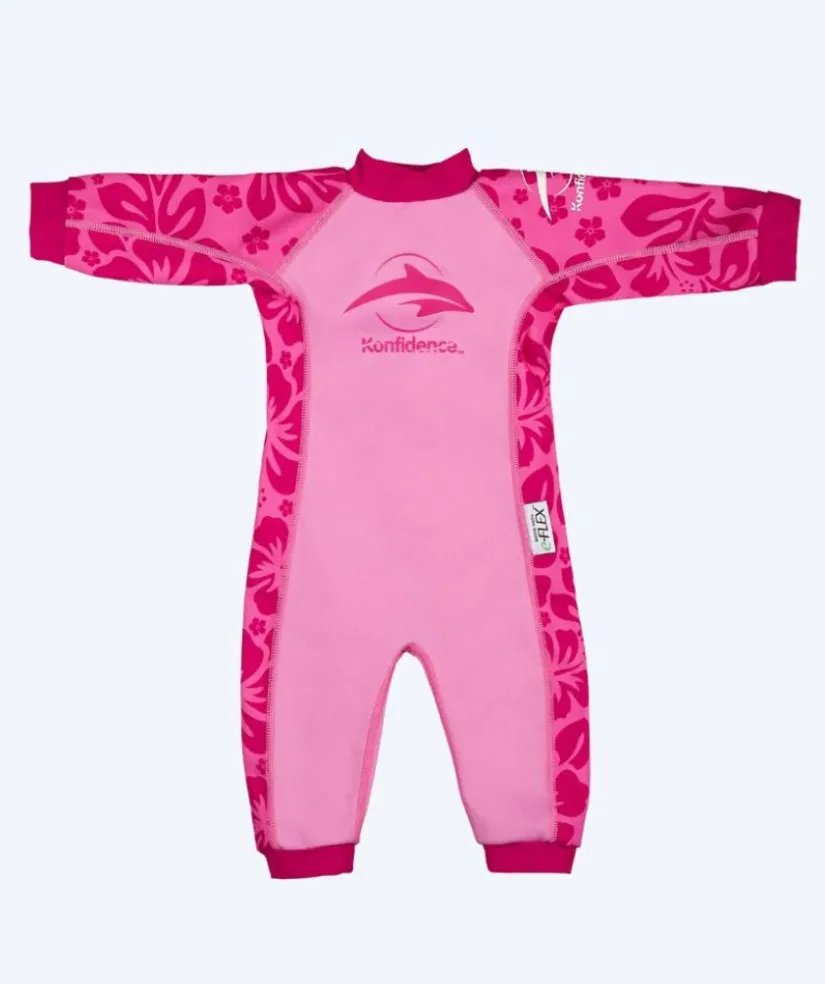 Konfidence våddragt til baby - SplashyTM - Pink
