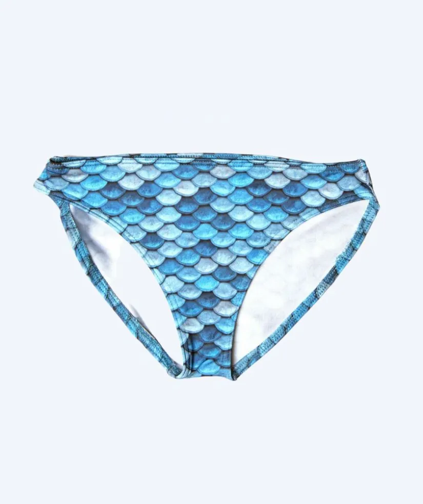 Hot Kuaki Mermaids bikini underdel til piger - Blå