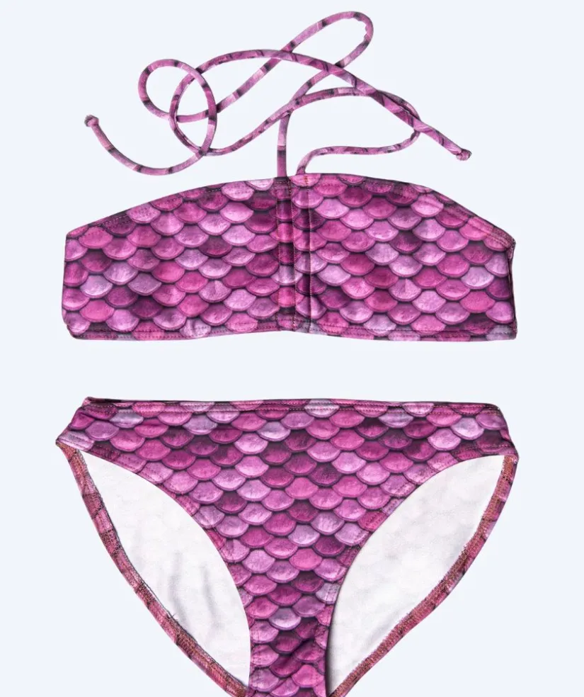 Discount Kuaki Mermaids bikini underdel til piger - Lyserød