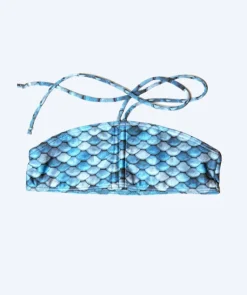 Clearance Kuaki Mermaids havfruebikini top til piger - Blå