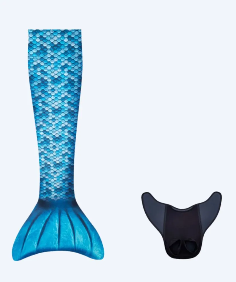 New Kuaki Mermaids havfruehale til børn - Sæt - Mørkeblå