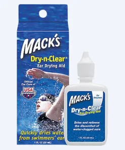 Outlet Macks Earplugs Mack´s ear drying kit mod vand i øret - Dry-n-clear