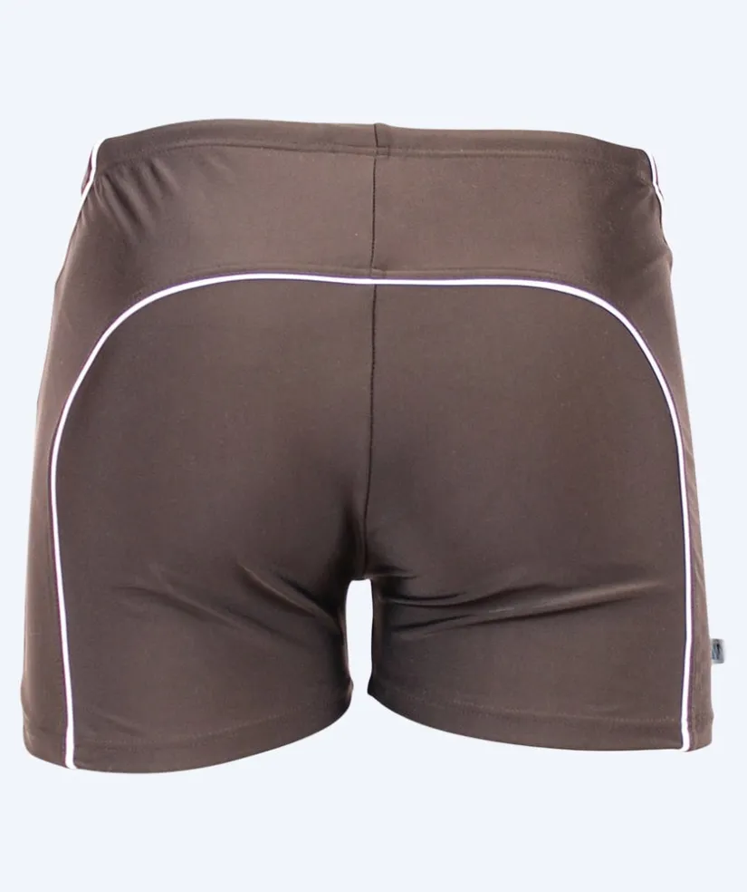 New Mirou badebukser til store mænd - 250s - Sort/hvid