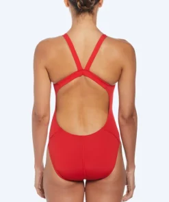 Best Nike badedragt til damer - Hydrastrong Fastback - Rød