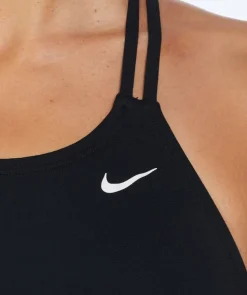 New Nike badedragt til damer - Hydrastrong Spiderback - Sort