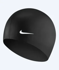 Nike badehætte til junior (6-16) - Solid - Sort