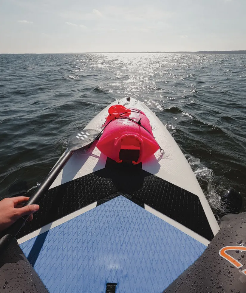 New Watery Pakketilbud: 4x Global oppustelig SUP PaddleBoard 10'6