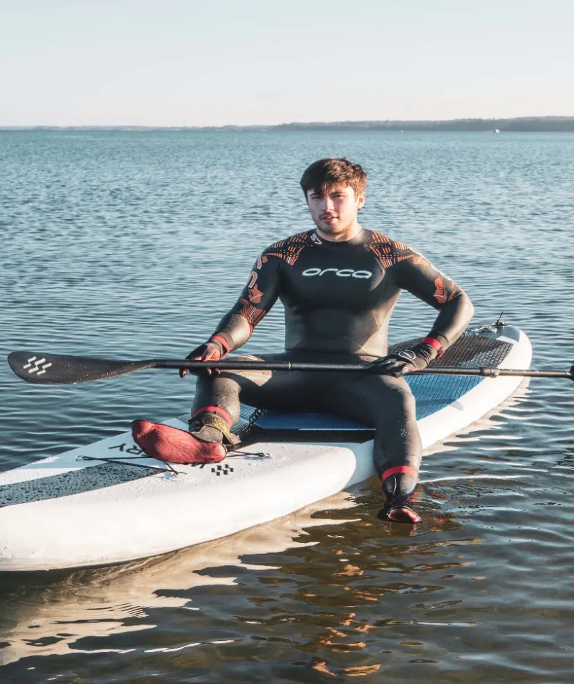 New Watery Pakketilbud: 4x Global oppustelig SUP PaddleBoard 10'6