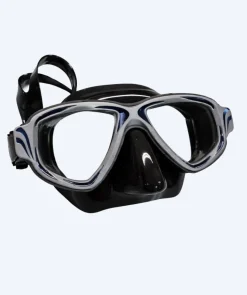 Discount Primotec dykkermaske med styrke - M200 (-1.0 – -8.0) og (+1.0 – +4.0) - Sort/grå