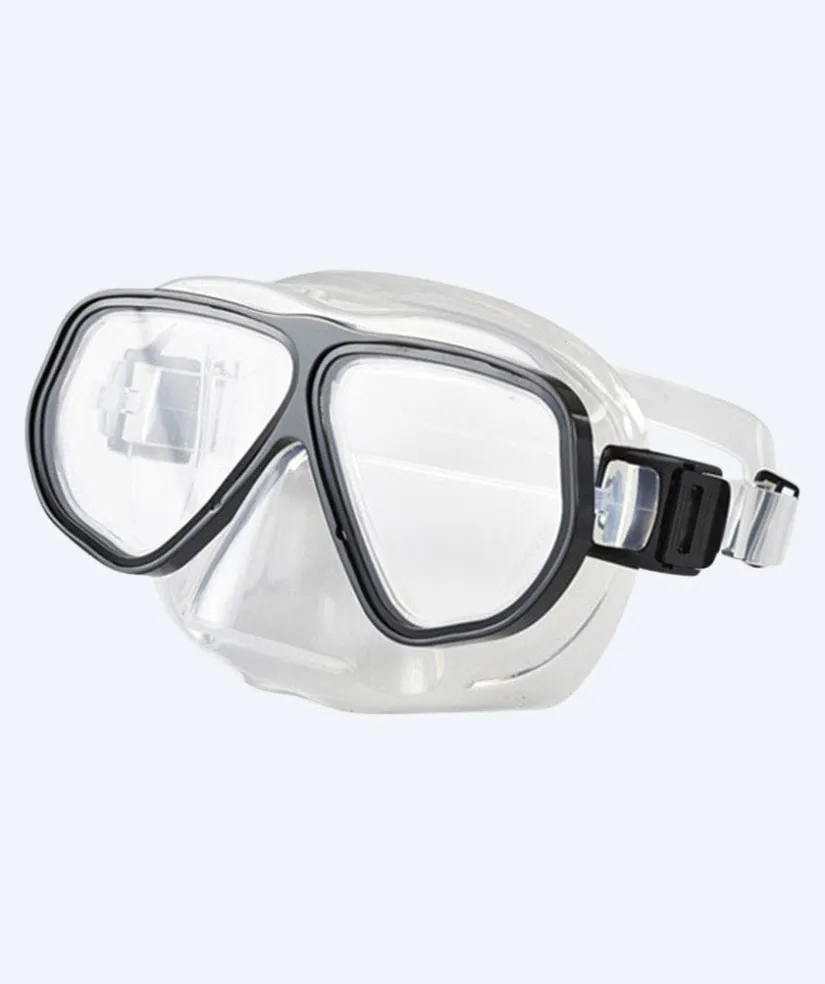 New Primotec dykkermaske med styrke - M100 Vista (+1.0 – +4.0) - Sort