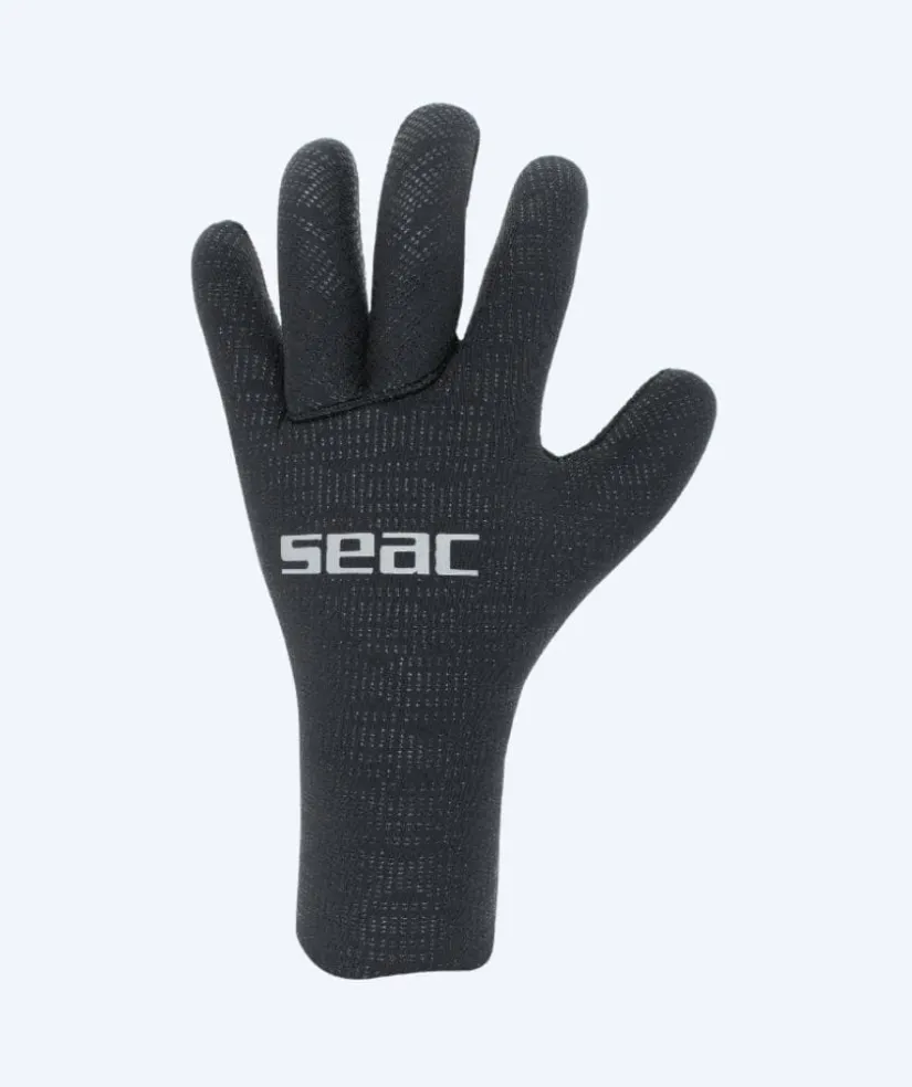 New SEAC dykkerhandsker til voksne - Ultraflex 3,5 MM - Sort