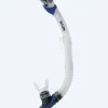 Sale SEAC full-dry snorkel til voksne - Reverse - Hvid/mørkeblå
