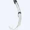 Clearance SEAC semi-dry snorkel til voksne - Flash - Klar/sort