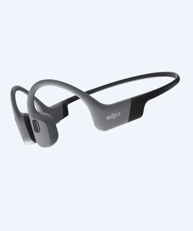 Hot AfterShokz Shokz vandtæt MP3 afspiller - OpenSwim Pro - Grå