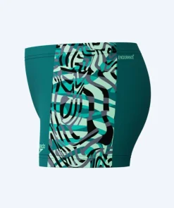 Sale Speedo aquashorts til drenge - Digital Panel - Grøn/sort
