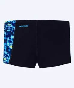 Outlet Speedo aquashorts til drenge - Print Panel - Sort/blå